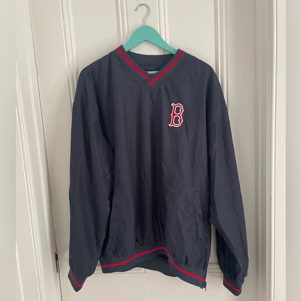 Vintage Boston Red Sox pullover windbreaker
